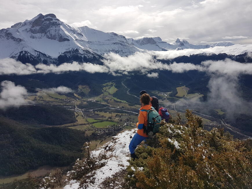 Grand Ferrand depuis le mont Menil Grand Ferrand depuis le mont Menil