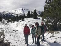 Vers le collado de Larreria Vers le collado de Larreria